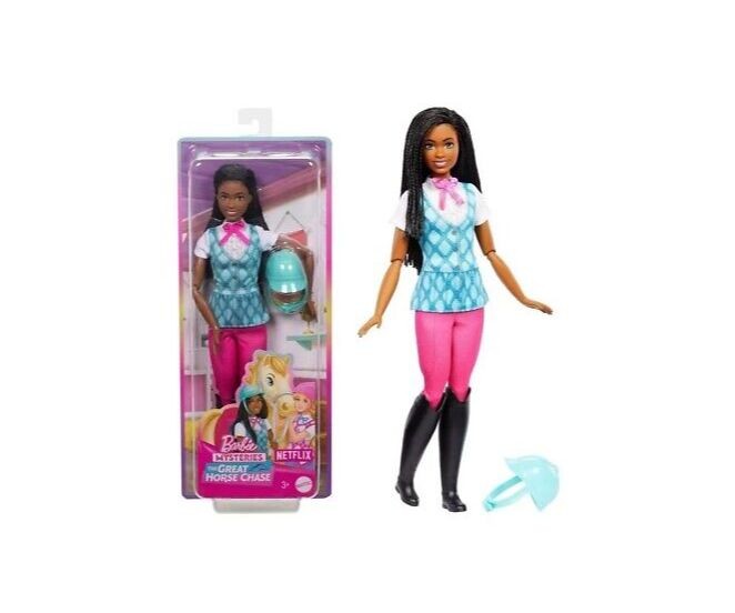 Barbie rideskole elev incl hjelm.
