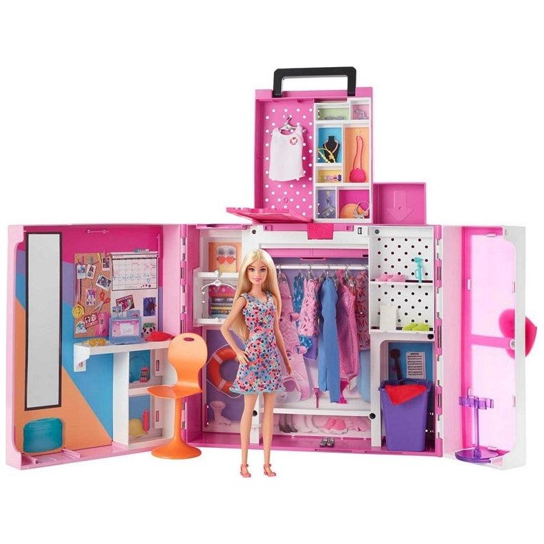 Barbie dreamcloset incl tøj og dukke