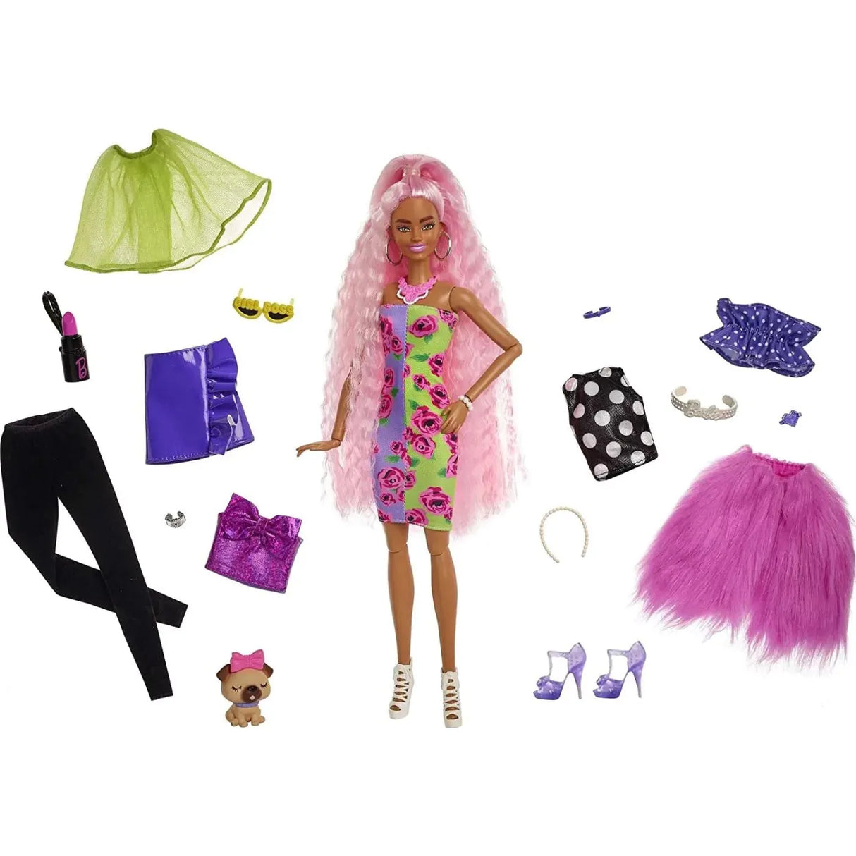 Barbie Extra Dukke med tilbehør