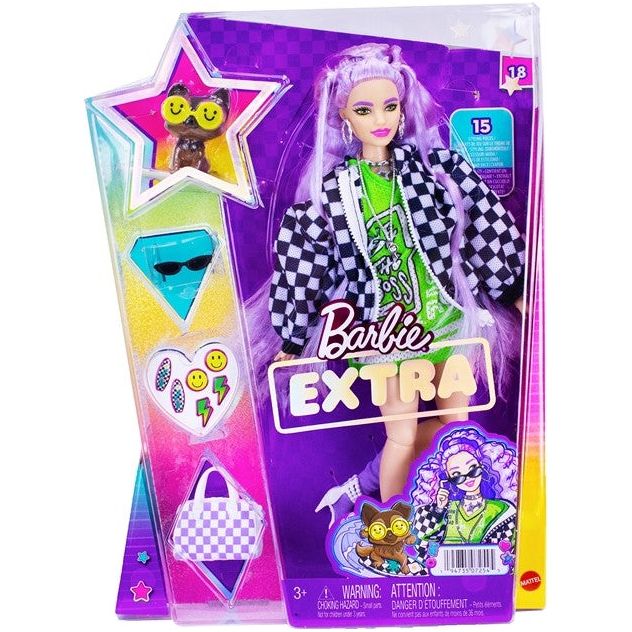 Barbie Extra styling dukke 24x33 cm