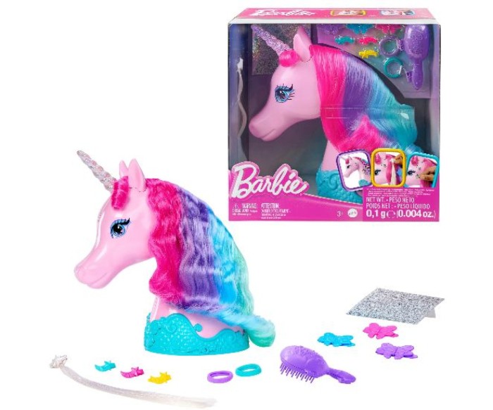 Barbie Unicorn Styling hoved