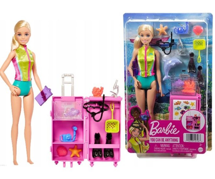 Barbie Dukkesæt - Marine Biologist