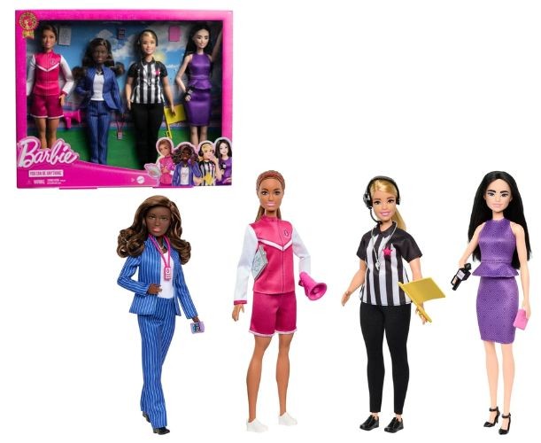 Barbie Karriere Dukker 4-pack