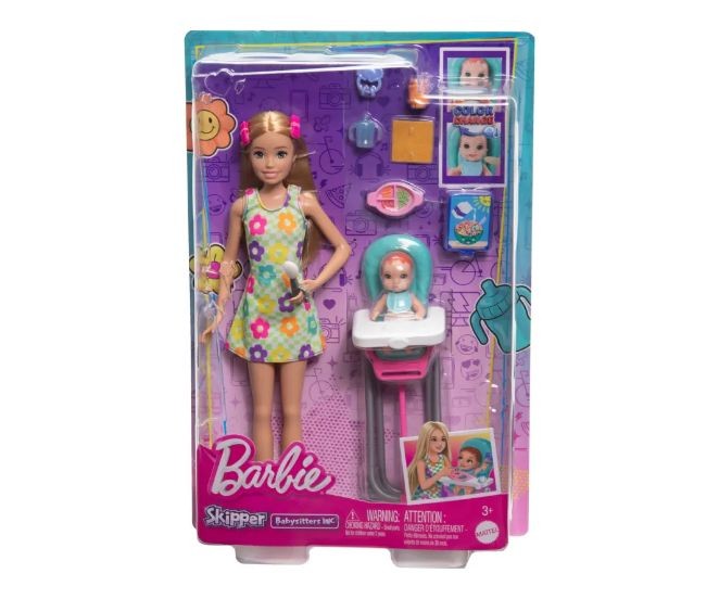 Barbie skipper babysitter "baby feeding"
