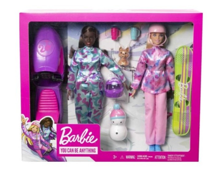 Barbie Winter Sports Playset Dukker