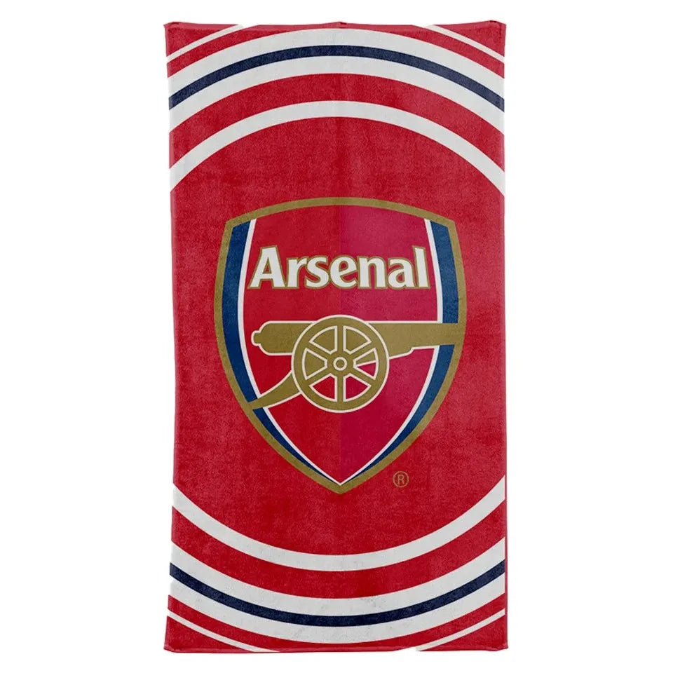 Arsenal håndklæde 70x140 cm 100% Bomuld