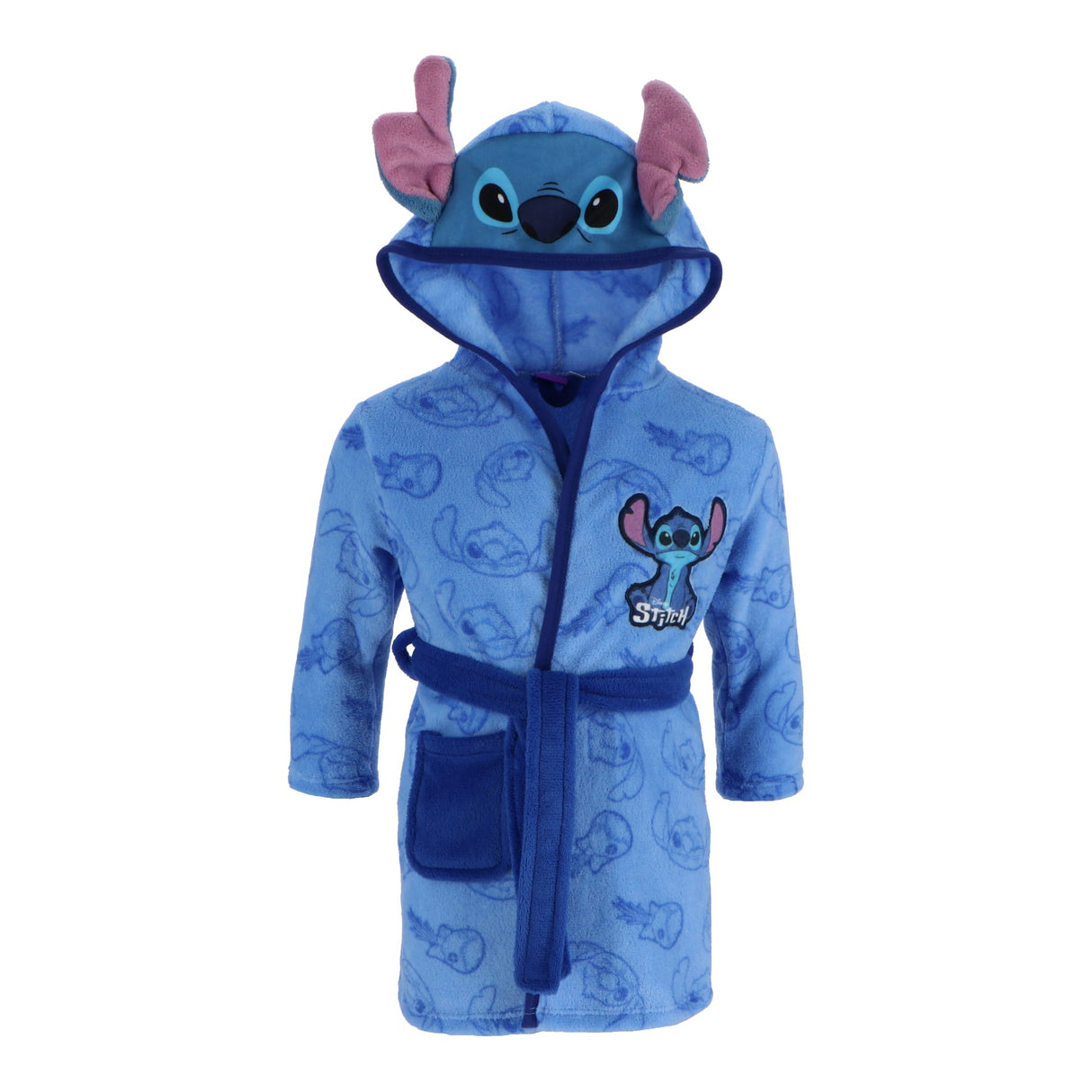 Lilo and Stitch Fleece morgenkåbe blå