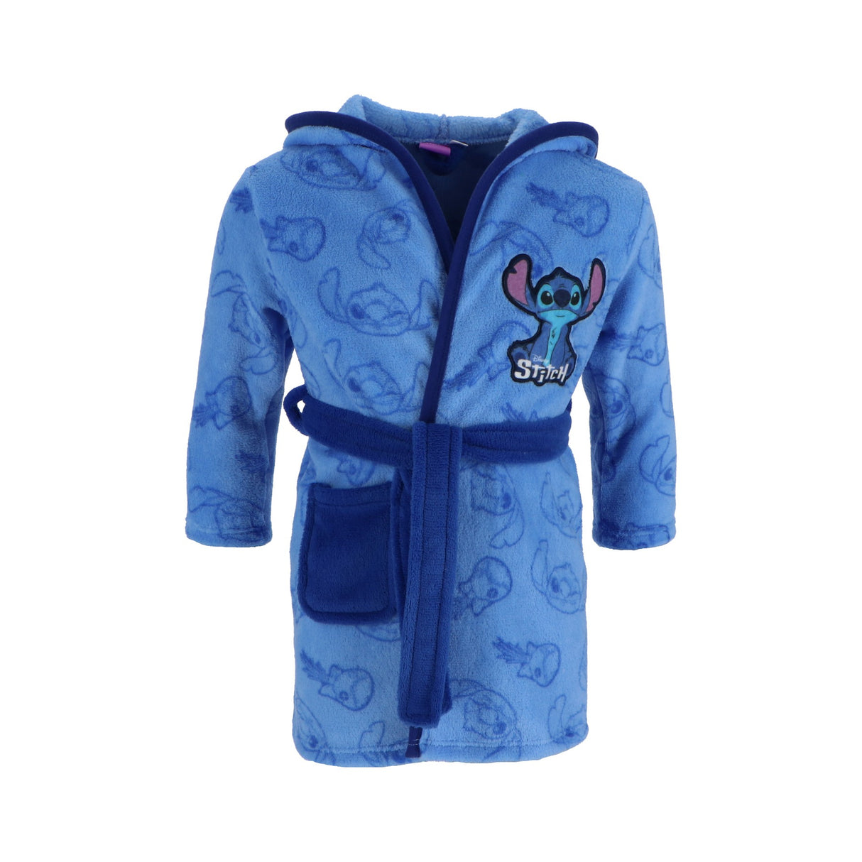 Lilo and Stitch Fleece morgenkåbe blå
