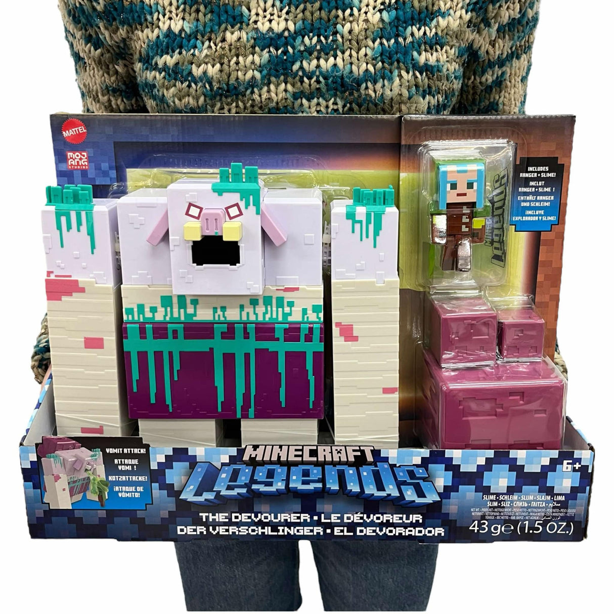 MINECRAFT LEGENDS DEVASTATOR 2x FIGUR