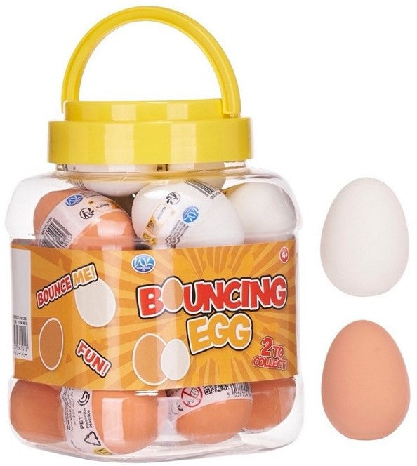 Bouncing æg (1 stk) - Box medfølger ikke 5x4 cm