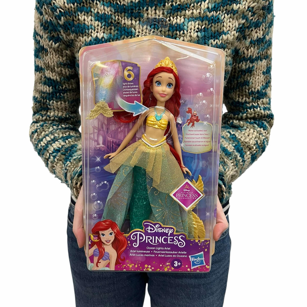 Disney Princess Ocean Lights Ariel (med lys)