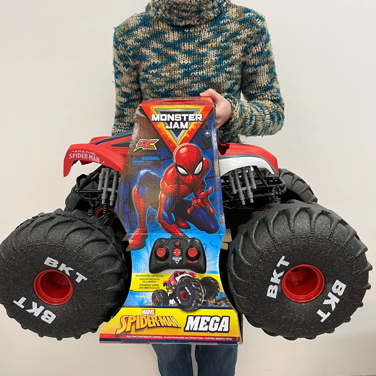 Monster Jam RC Marvel Mega Spiderman