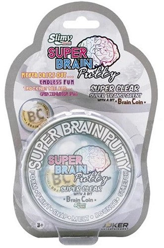 Slimy Super Brain Putty assorteret 14x21,5cm