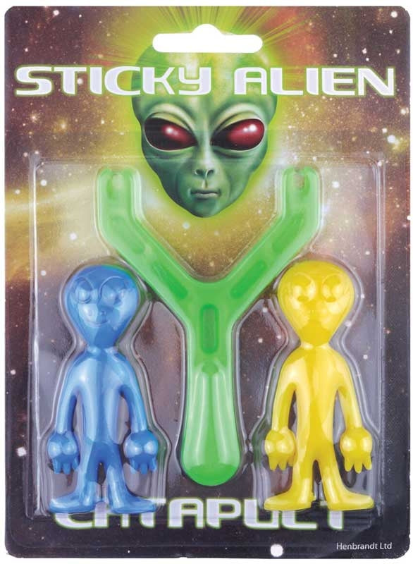 Sticky Alien Katapult - 2 pack