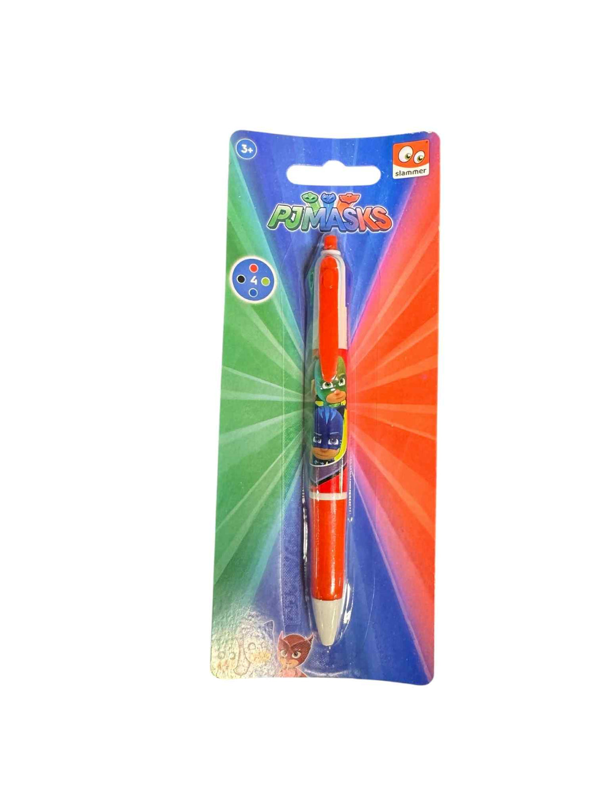 Pyjamas heltene kuglepen med 6 farver