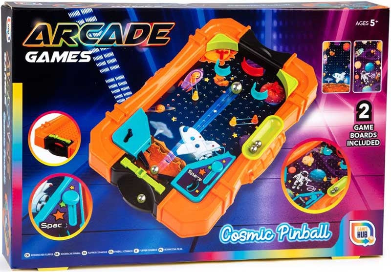 Cosmic Pinball spil 2i1 (Måler 44 x 27 cm)