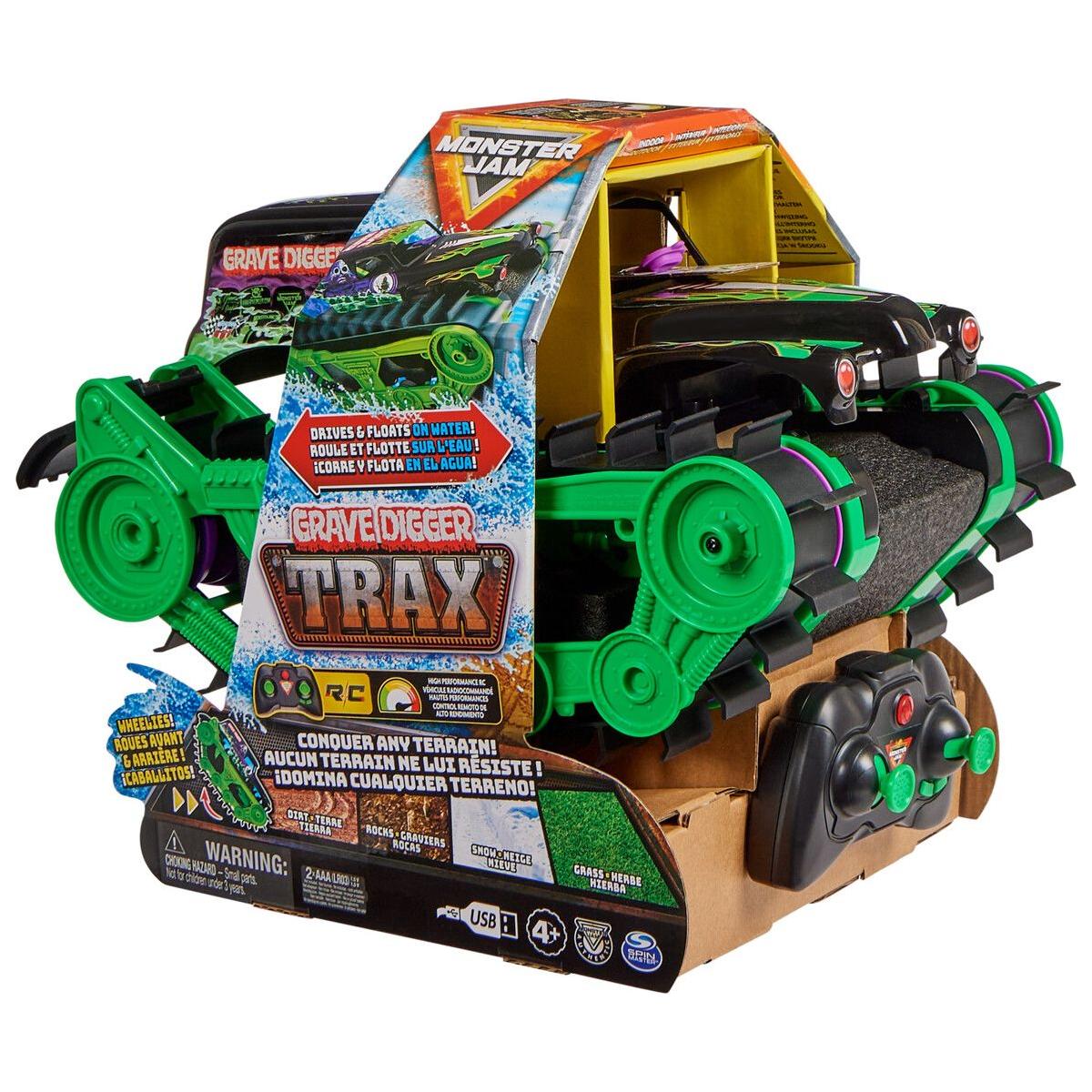 Monster Jam Grave Digger Trax Scale: 1:15