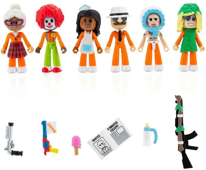 Roblox jail break sæt med 12 dele (Incl online kode)