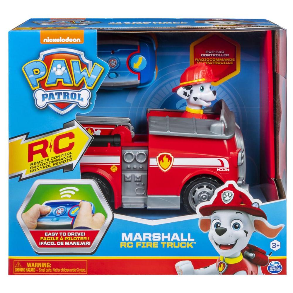 Paw Patrol Fjernstyret Politibil Eller Brandbil