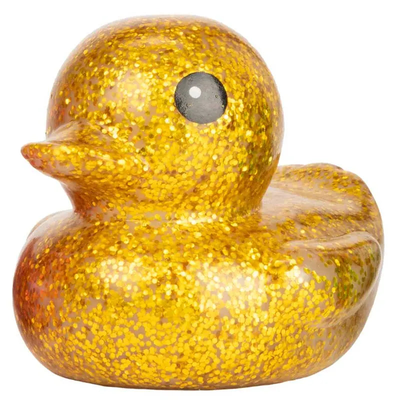 Sparkling rubber duck