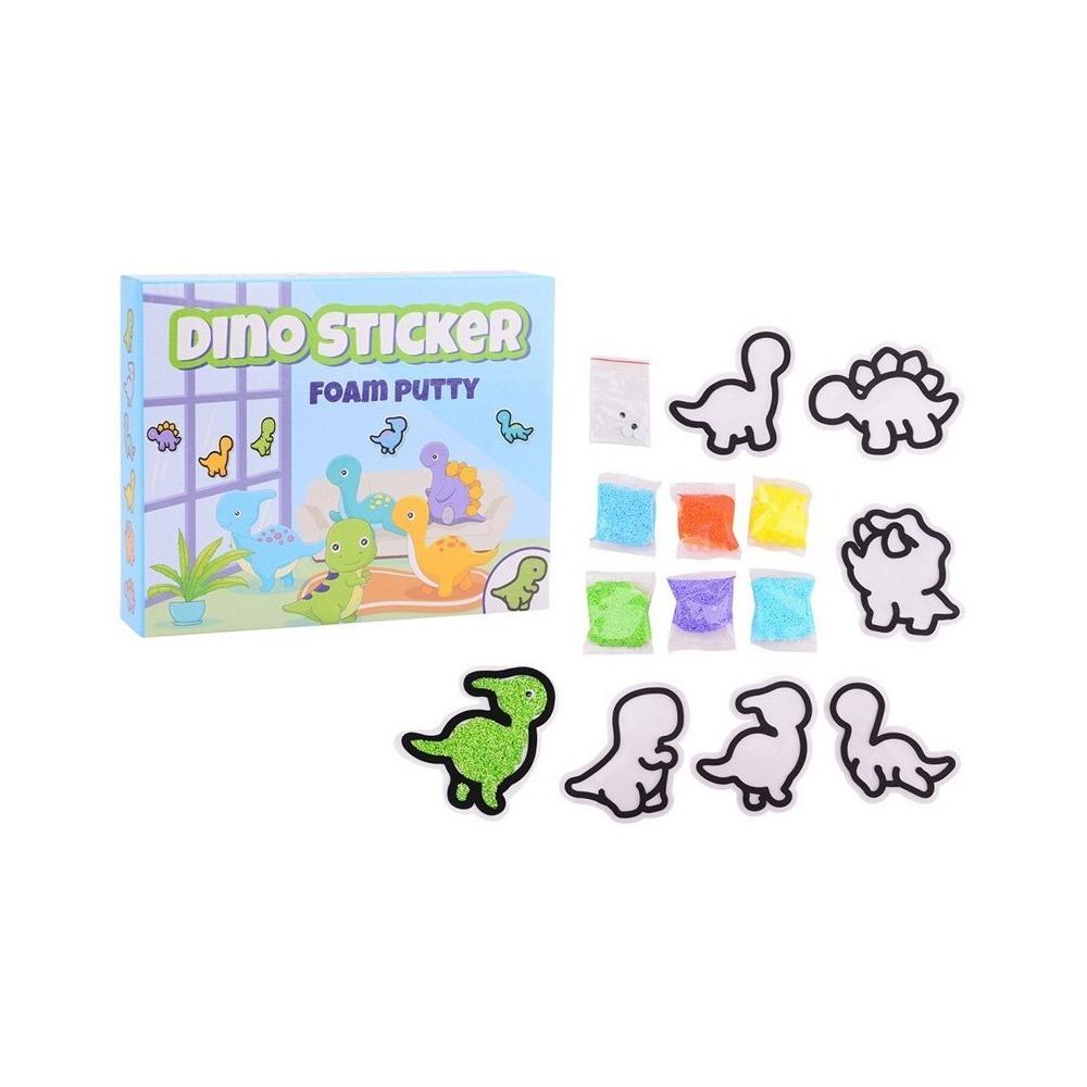 Dinosaur DIY window sticker sæt