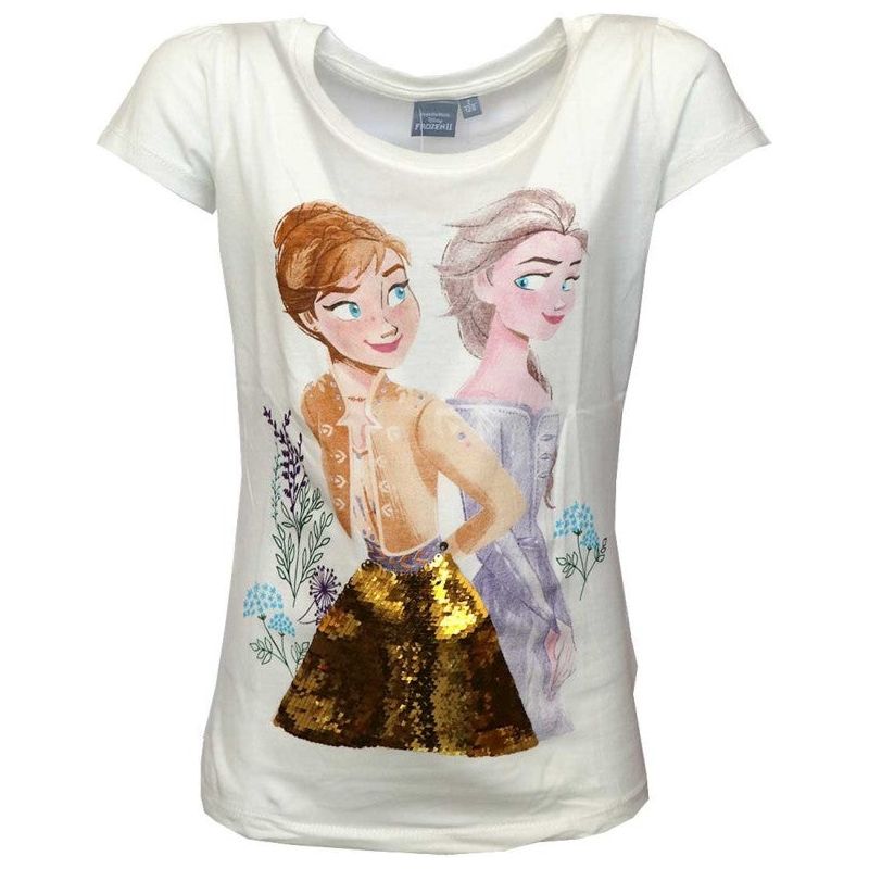 Frozen T-shirt Med Palietter