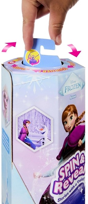 Frozen - Anna Spin & Reveal med 11 overraskelser