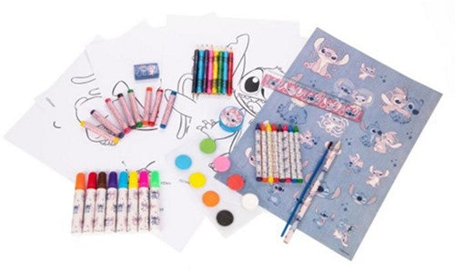 Disney Lilo & Stitch maling og farve sæt 27x47cm