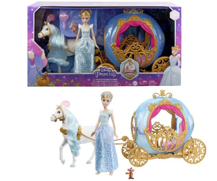 Dinsey Princess Askepot Hest & Karet