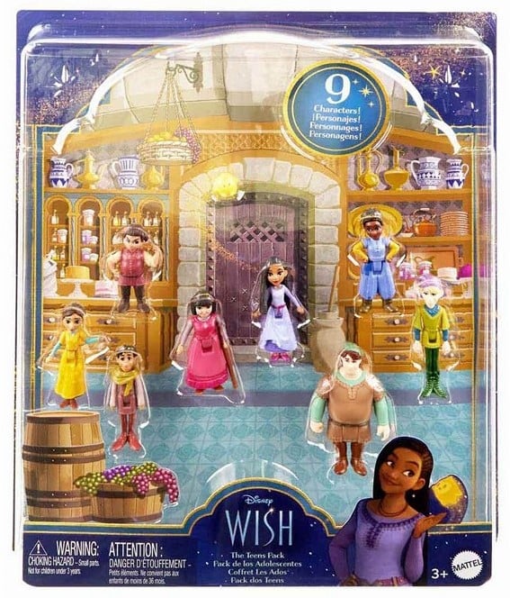 Disney Wish 9 pack figur sæt