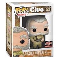 POP! Clue Colonel Mustard w/Revolver RS