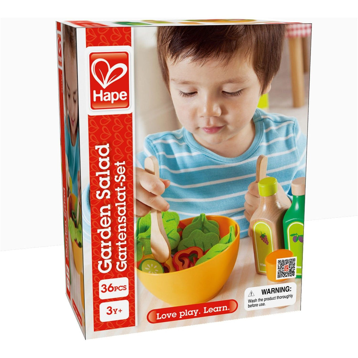 Hape - Grøn Salat Med Tilbehør