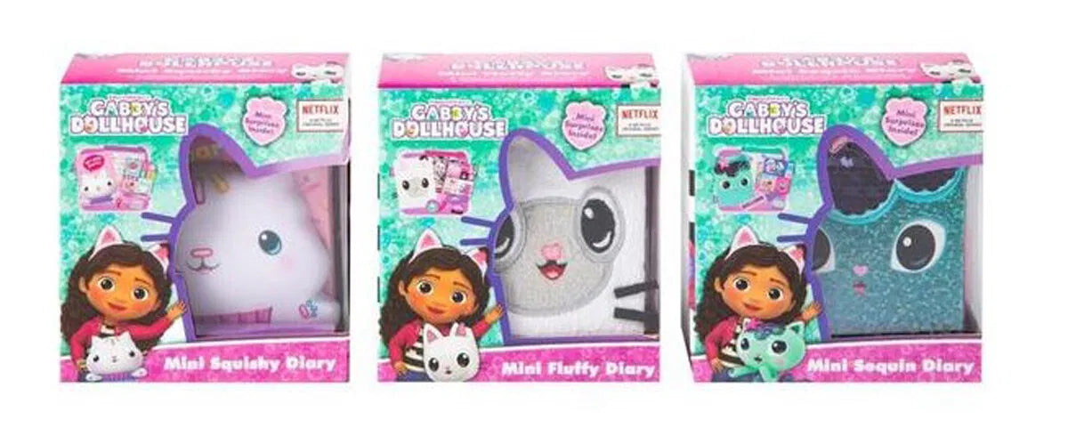 Gabbys Dukkehus Minidagbog  (Leveres ass.)