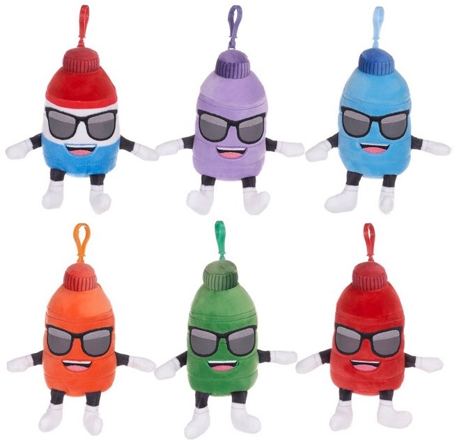 Energy drink plys nøglering 15 cm