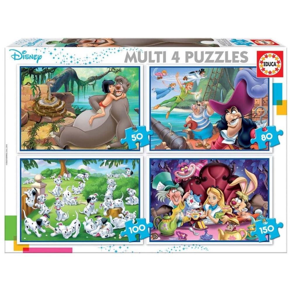 Disney 4i1 Puslespil