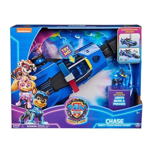 Paw Patrol XL chase køretøj incl figur (måler 38 cm og kan lyse)