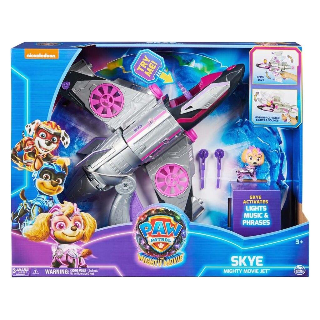 Paw Patrol the movie 2 XL skye køretøj incl figur (Med lys og lyd)