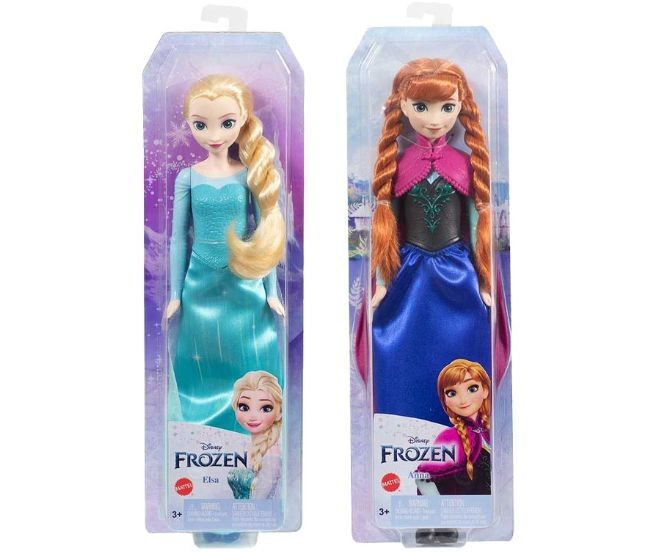 Frozen Anna eller Elsa dukke 30 cm