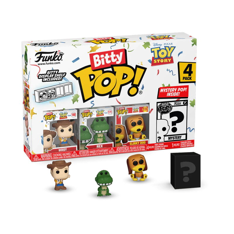 Bitty POP! Toy Story 4-pack figurer