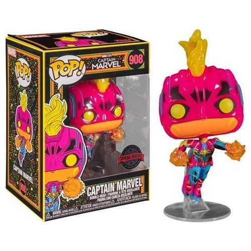 Funko POP! Marvel Captain Marvel Black Light