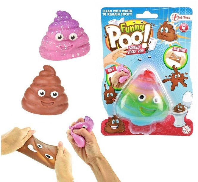 Funny Stretchy Poo (Assorteret)