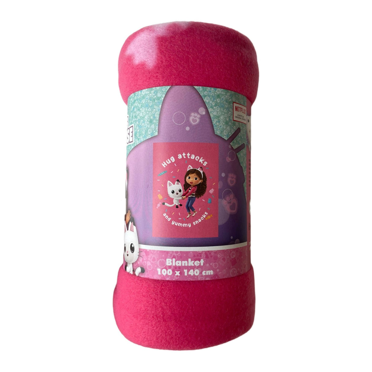 Gabbys dukkehus blødt tæppe 100x140 cm