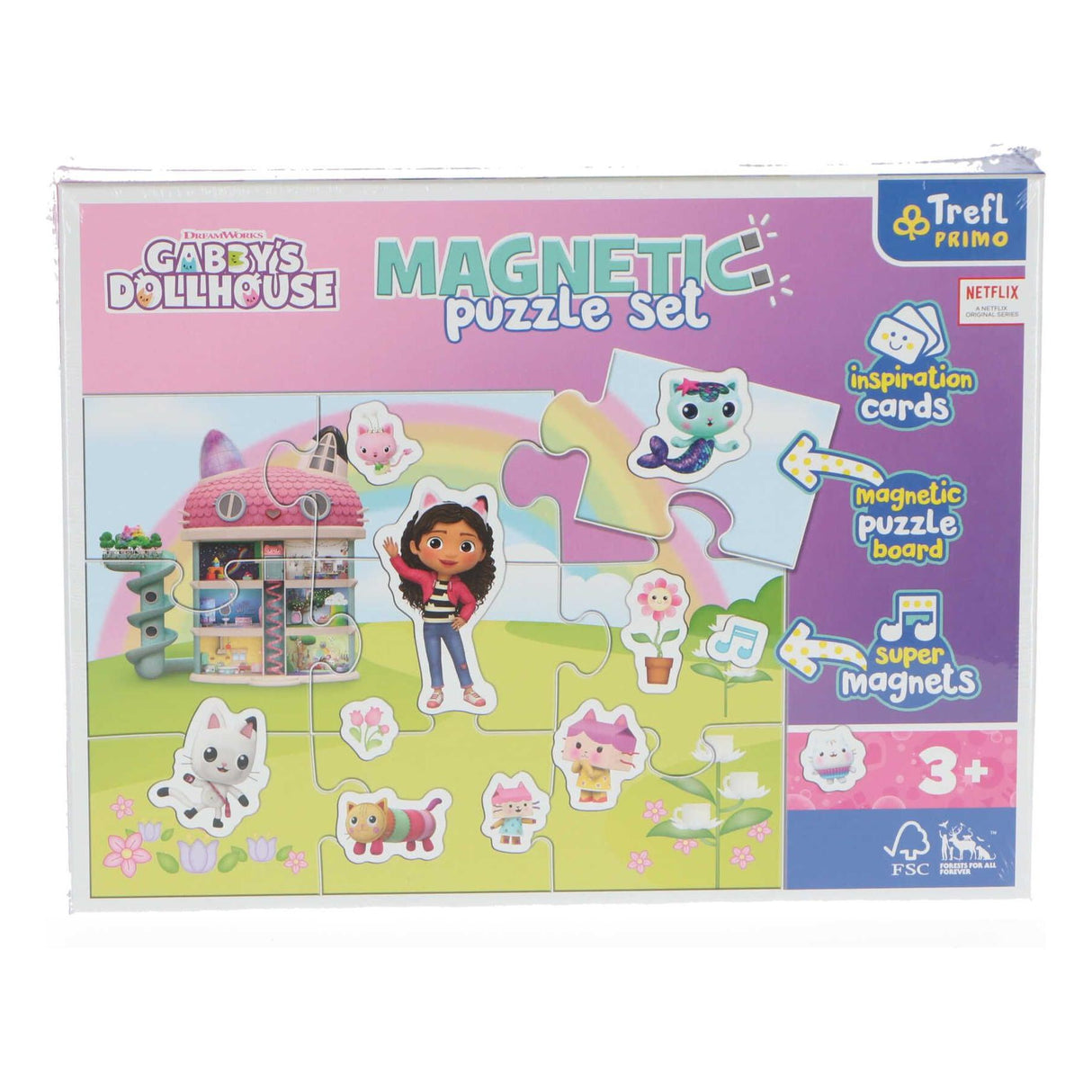 Gabbys Dukkehus - Magnetisk Puslespil