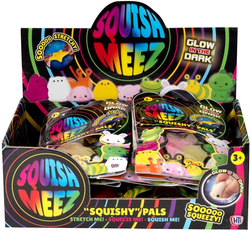 Squish palz glow in the dark 2 pack