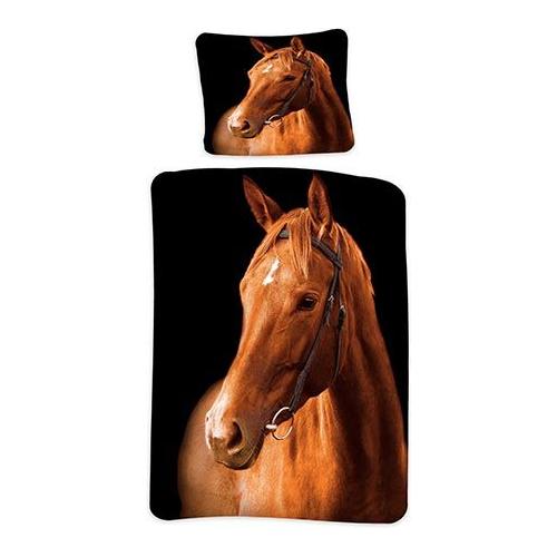 Heste Sengesæt Sort