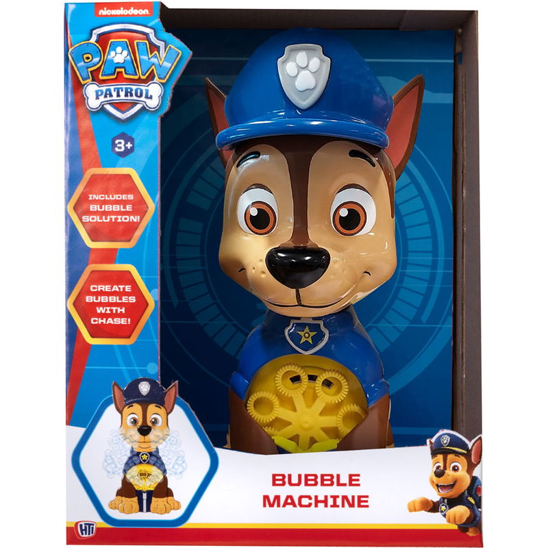 Paw patrol Chase sæbeboble maskine