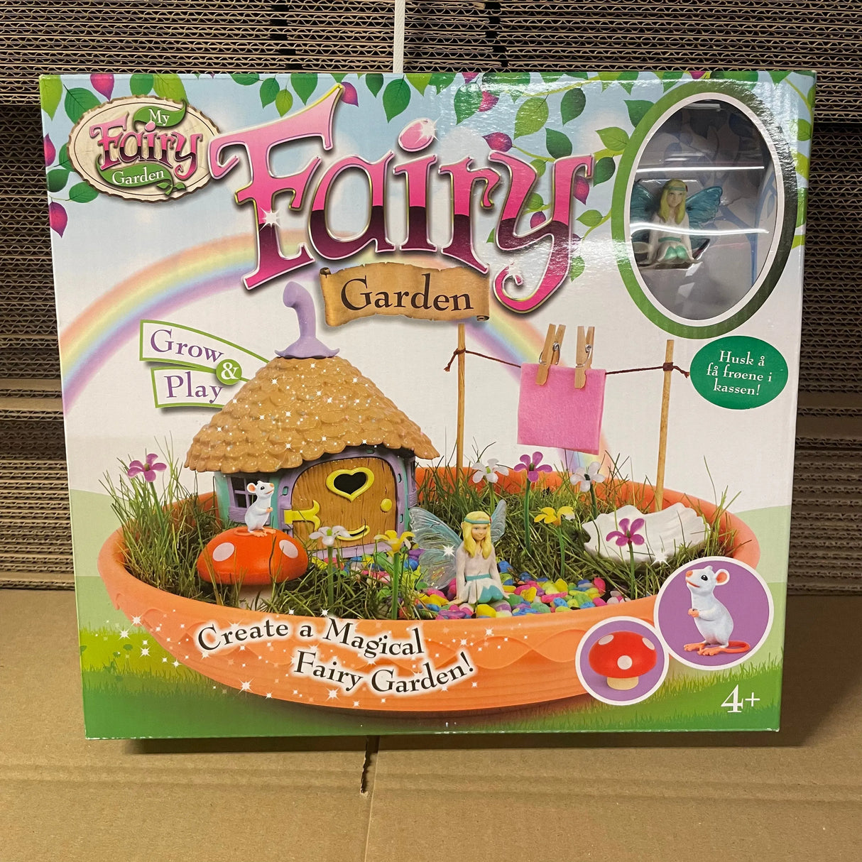 My fairy garden mouse home