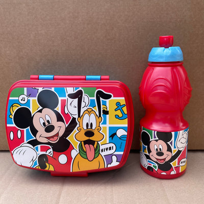 Mickey & Pluto madkasse/drikkedunk