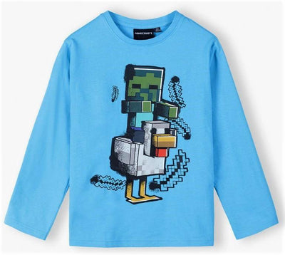 Minecraft T-shirt Blå