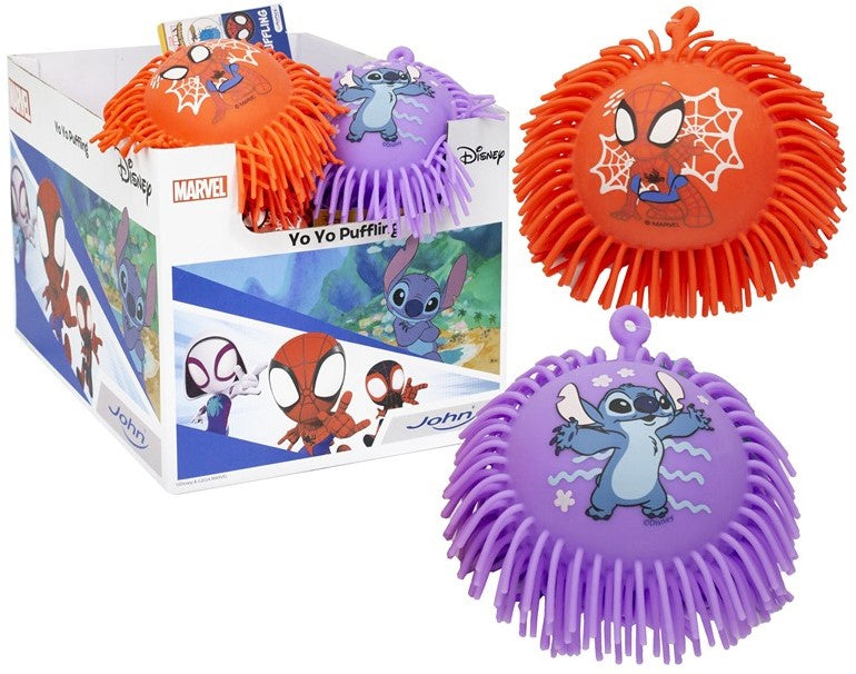 Spiderman / Lilo & Stitch fluffy ball